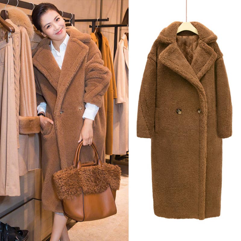 Teddy Bear Long Coat