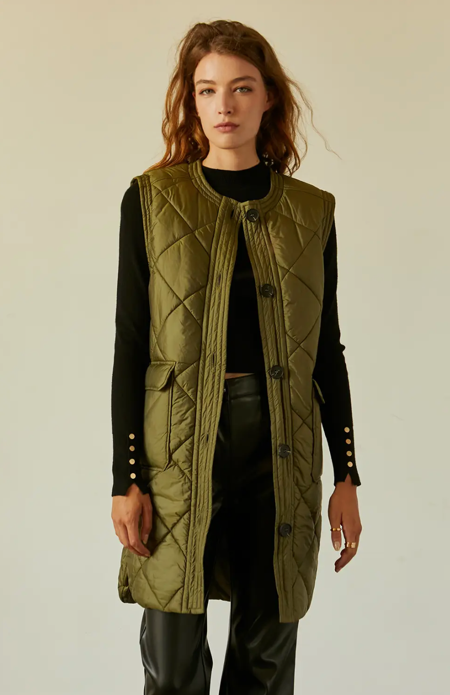 Julia Quilted Puffer Vest