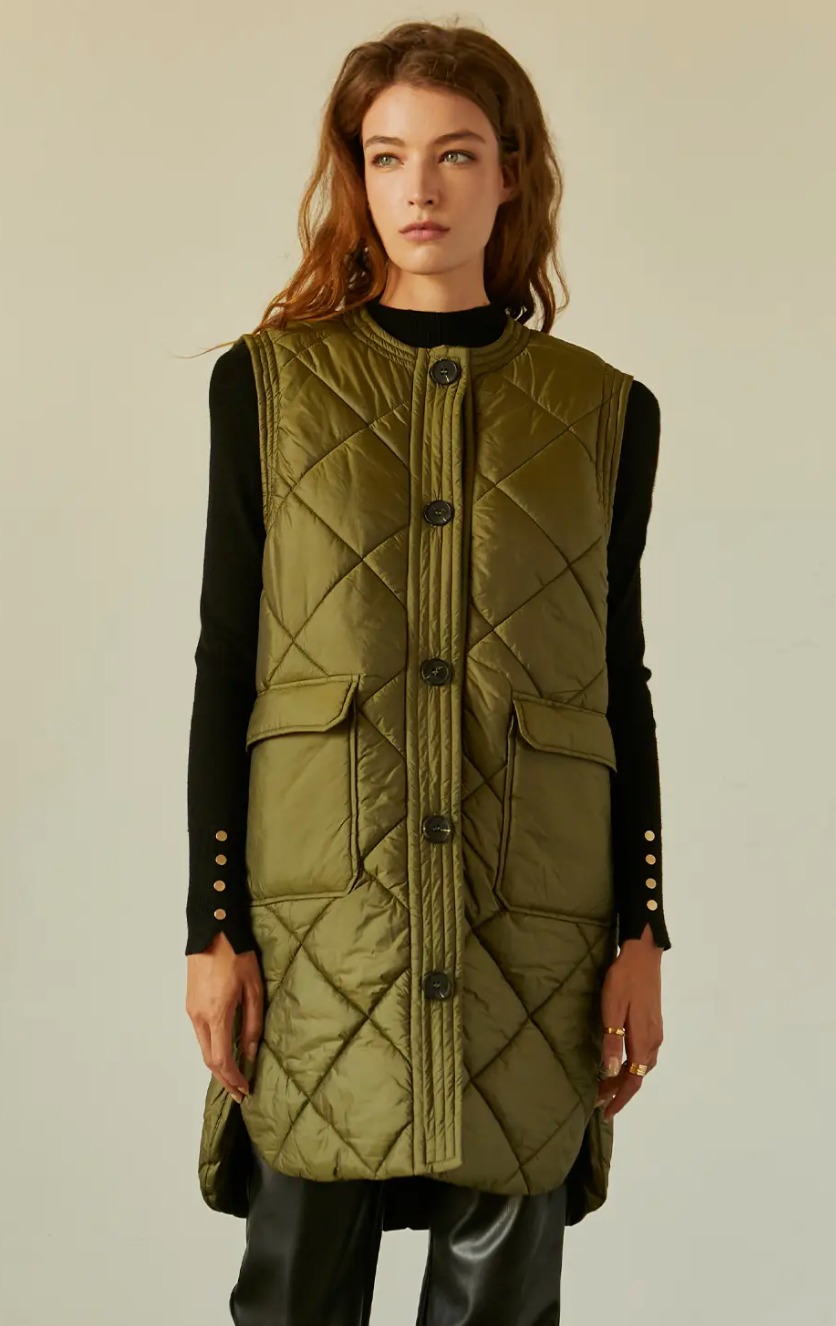 Julia Quilted Puffer Vest